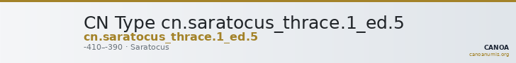 CN Type cn.saratocus_thrace.1_ed.5 — CANOA