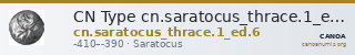 CN Type cn.saratocus_thrace.1_ed.6 — CANOA