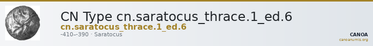 CN Type cn.saratocus_thrace.1_ed.6 — CANOA