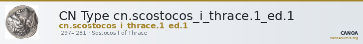 CN Type cn.scostocos_i_thrace.1_ed.1 — CANOA