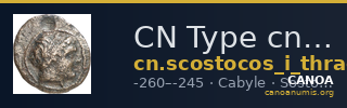 CN Type cn.scostocos_i_thrace.1_ed.5 — CANOA
