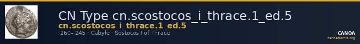 CN Type cn.scostocos_i_thrace.1_ed.5 — CANOA