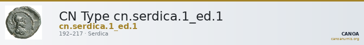CN Type cn.serdica.1_ed.1 — CANOA