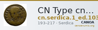 CN Type cn.serdica.1_ed.103 — CANOA