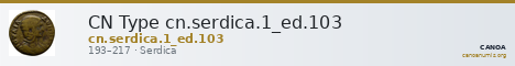 CN Type cn.serdica.1_ed.103 — CANOA