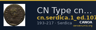 CN Type cn.serdica.1_ed.107 — CANOA