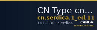 CN Type cn.serdica.1_ed.11 — CANOA