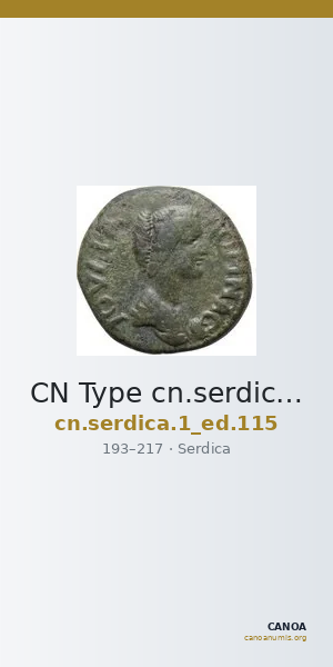 CN Type cn.serdica.1_ed.115 — CANOA