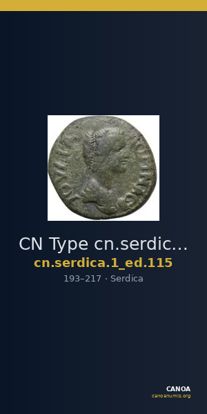 CN Type cn.serdica.1_ed.115 — CANOA