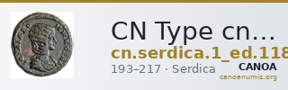 CN Type cn.serdica.1_ed.118 — CANOA