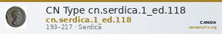 CN Type cn.serdica.1_ed.118 — CANOA