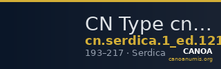 CN Type cn.serdica.1_ed.121 — CANOA