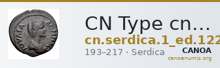 CN Type cn.serdica.1_ed.122 — CANOA