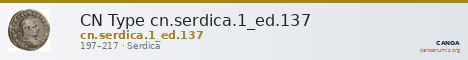 CN Type cn.serdica.1_ed.137 — CANOA
