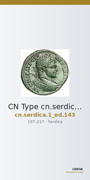 CN Type cn.serdica.1_ed.143 — CANOA