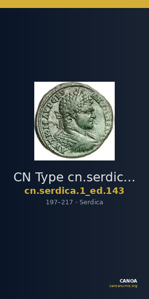 CN Type cn.serdica.1_ed.143 — CANOA