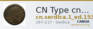CN Type cn.serdica.1_ed.153 — CANOA