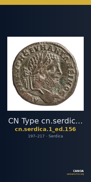 CN Type cn.serdica.1_ed.156 — CANOA