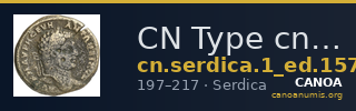 CN Type cn.serdica.1_ed.157 — CANOA