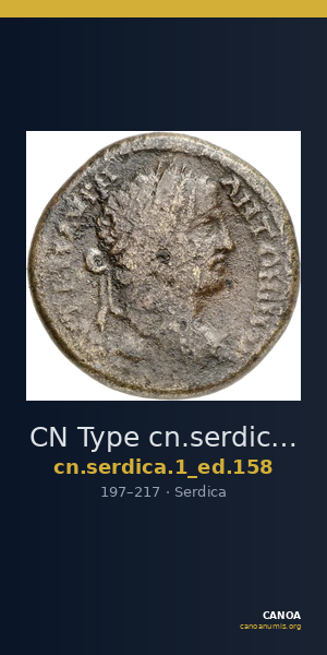 CN Type cn.serdica.1_ed.158 — CANOA