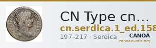 CN Type cn.serdica.1_ed.158 — CANOA