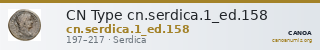 CN Type cn.serdica.1_ed.158 — CANOA