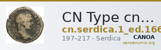 CN Type cn.serdica.1_ed.166 — CANOA