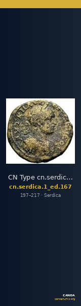 CN Type cn.serdica.1_ed.167 — CANOA