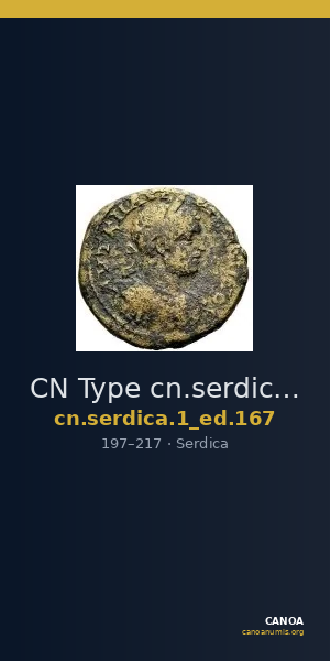 CN Type cn.serdica.1_ed.167 — CANOA