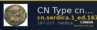 CN Type cn.serdica.1_ed.167 — CANOA
