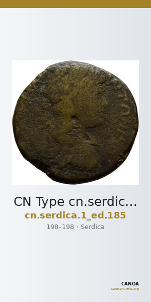 CN Type cn.serdica.1_ed.185 — CANOA