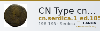 CN Type cn.serdica.1_ed.185 — CANOA