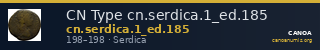 CN Type cn.serdica.1_ed.185 — CANOA
