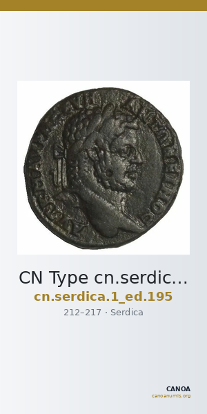 CN Type cn.serdica.1_ed.195 — CANOA