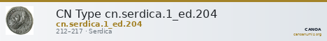 CN Type cn.serdica.1_ed.204 — CANOA