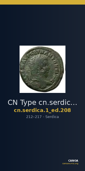 CN Type cn.serdica.1_ed.208 — CANOA