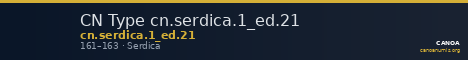CN Type cn.serdica.1_ed.21 — CANOA