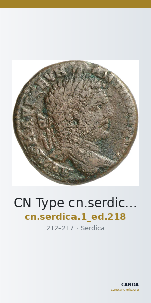 CN Type cn.serdica.1_ed.218 — CANOA