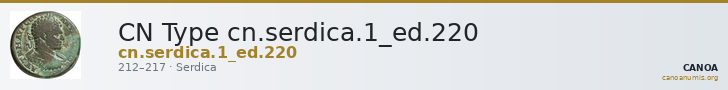 CN Type cn.serdica.1_ed.220 — CANOA
