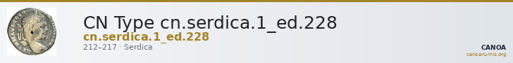 CN Type cn.serdica.1_ed.228 — CANOA
