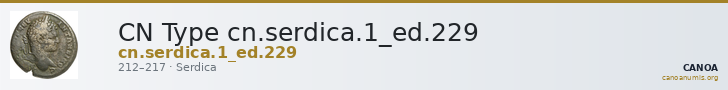 CN Type cn.serdica.1_ed.229 — CANOA