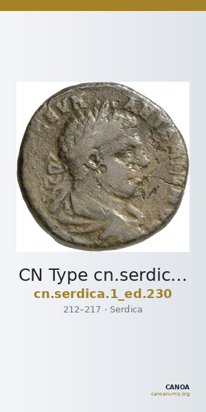CN Type cn.serdica.1_ed.230 — CANOA