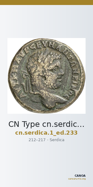 CN Type cn.serdica.1_ed.233 — CANOA