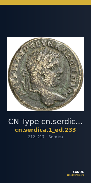 CN Type cn.serdica.1_ed.233 — CANOA