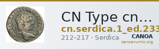 CN Type cn.serdica.1_ed.233 — CANOA