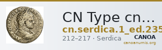 CN Type cn.serdica.1_ed.235 — CANOA