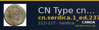 CN Type cn.serdica.1_ed.237 — CANOA