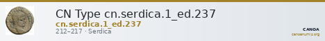 CN Type cn.serdica.1_ed.237 — CANOA