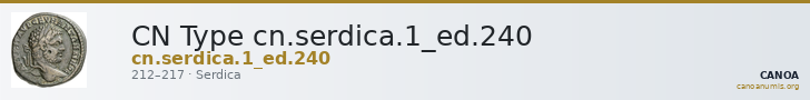 CN Type cn.serdica.1_ed.240 — CANOA