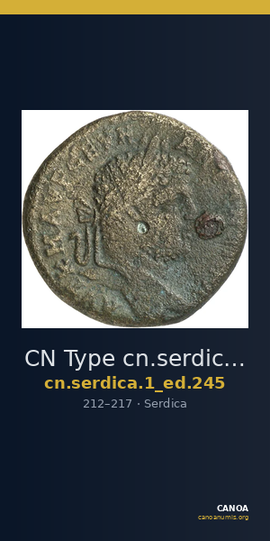 CN Type cn.serdica.1_ed.245 — CANOA